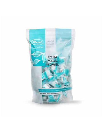 Roial Compressed Face Towel 100 pcs